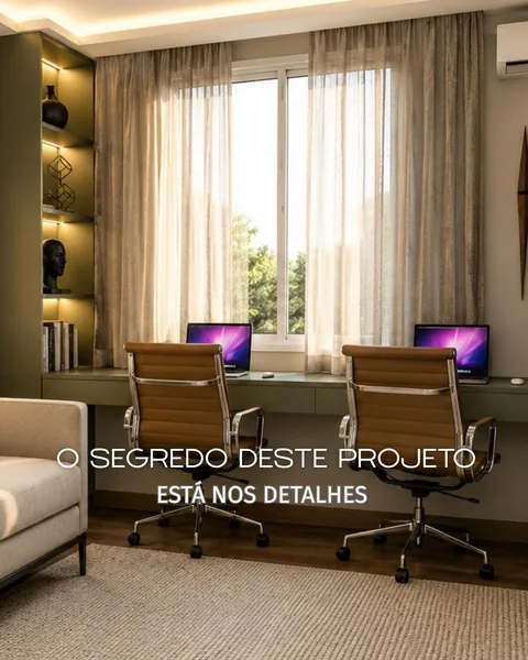 Living & Painel de TV Integrado #58