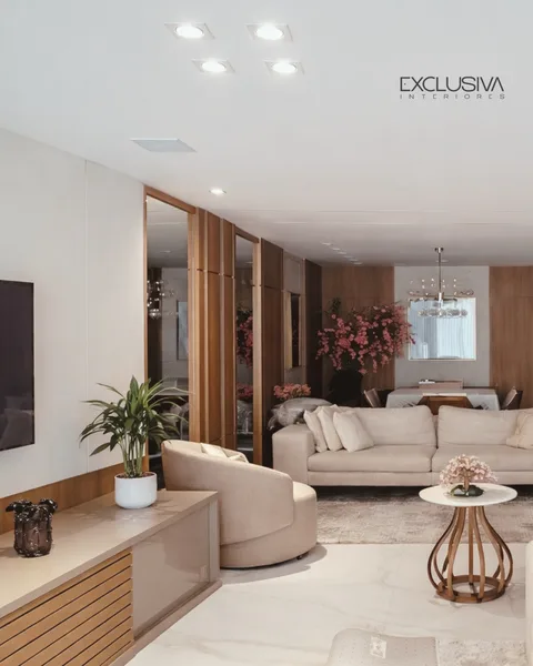 Living & Painel de TV Integrado #108