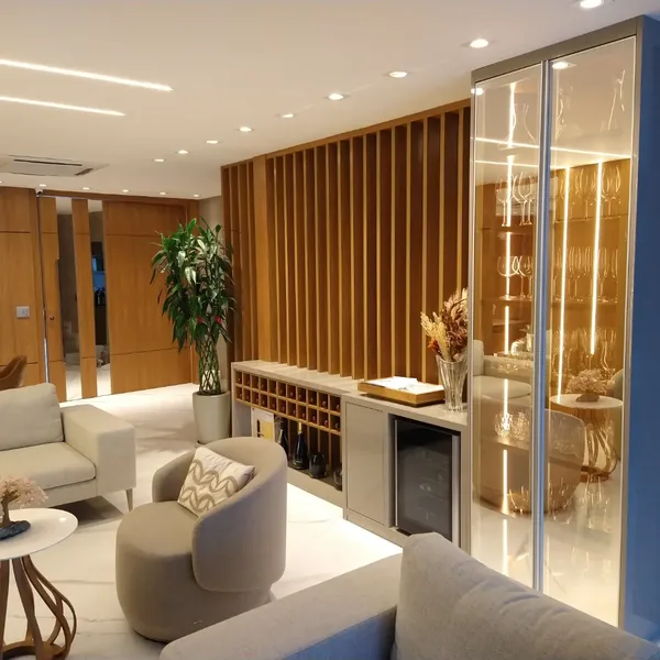 Living & Painel de TV Integrado #177