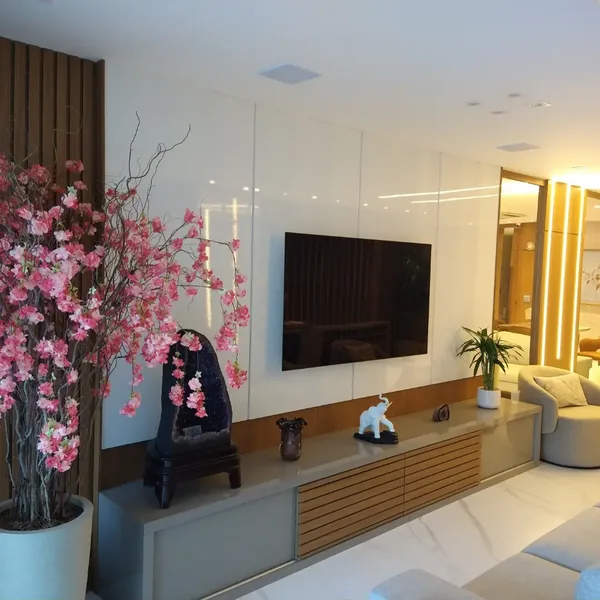 Living & Painel de TV Integrado #180